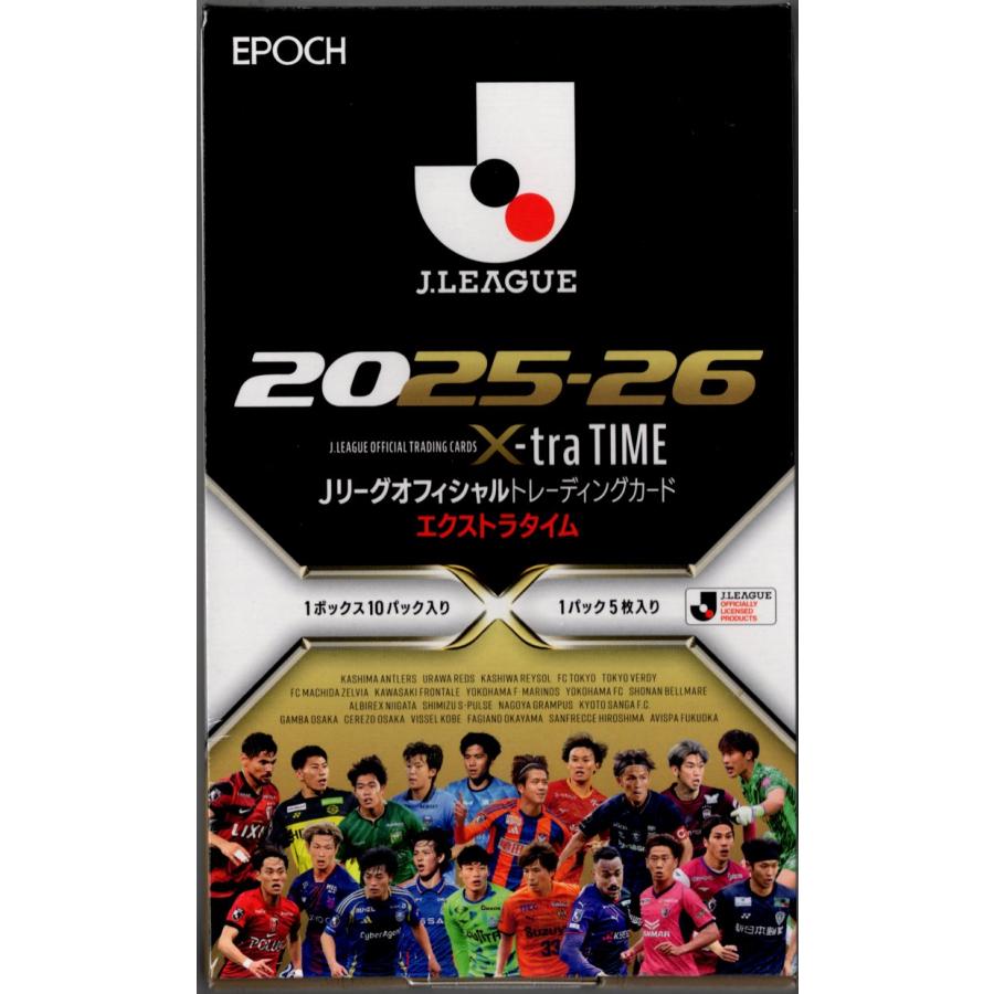サッカーボックス 2026 EPOCH Jリーグオフィシャルカード X-tra TIME