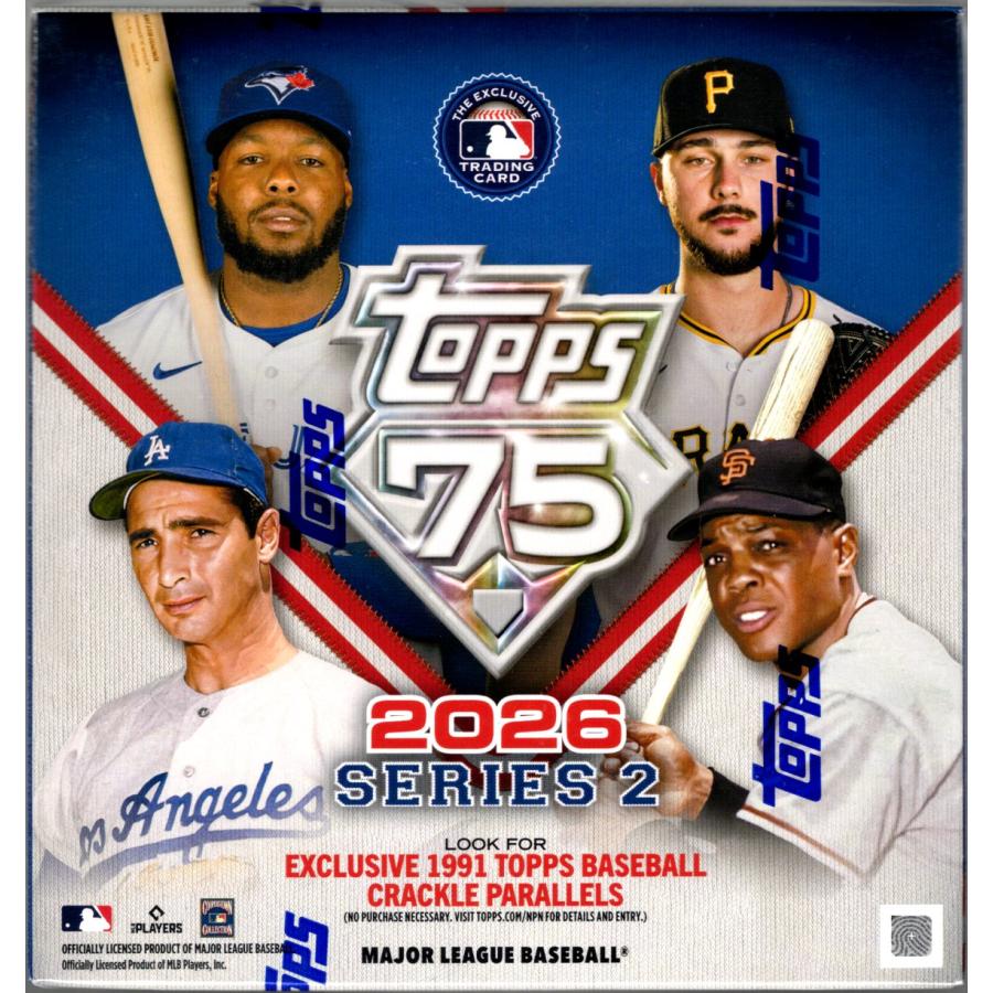 MLBボックス 2025 TOPPS SERIES 2 MEGA BOX : スポーツカードミント