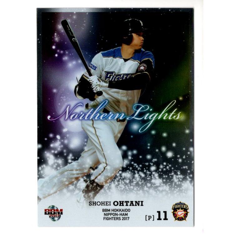 大谷翔平 2017BBM 日本ハムファイターズ インサート Northern Lights