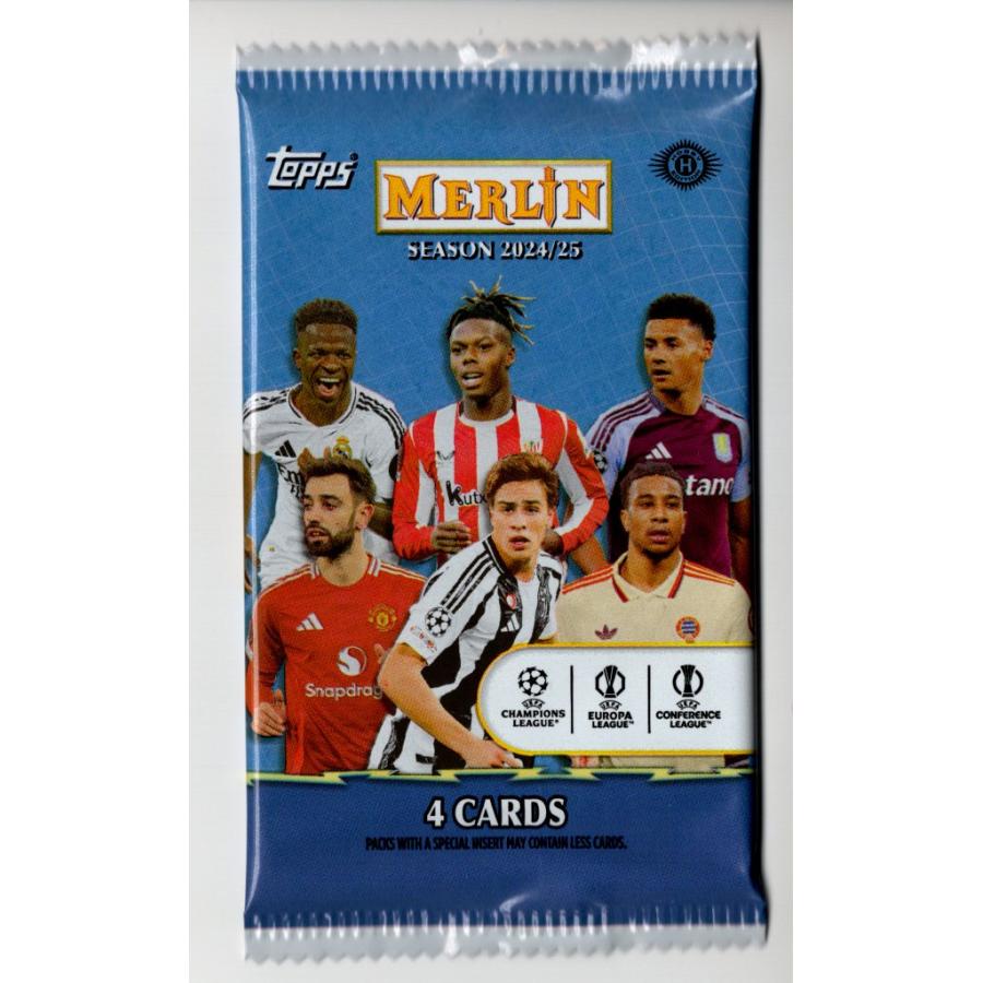 サッカーパック 2024-25 TOPPS UCC MERLIN CHROME HOBBY : スポーツ