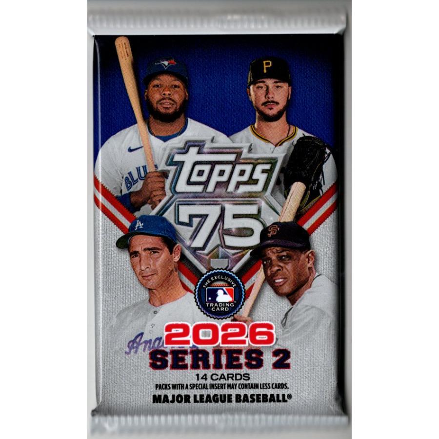MLBカード MLBパック 2025-26 TOPPS SERIES 2 MEGA BOX : スポーツカードミント