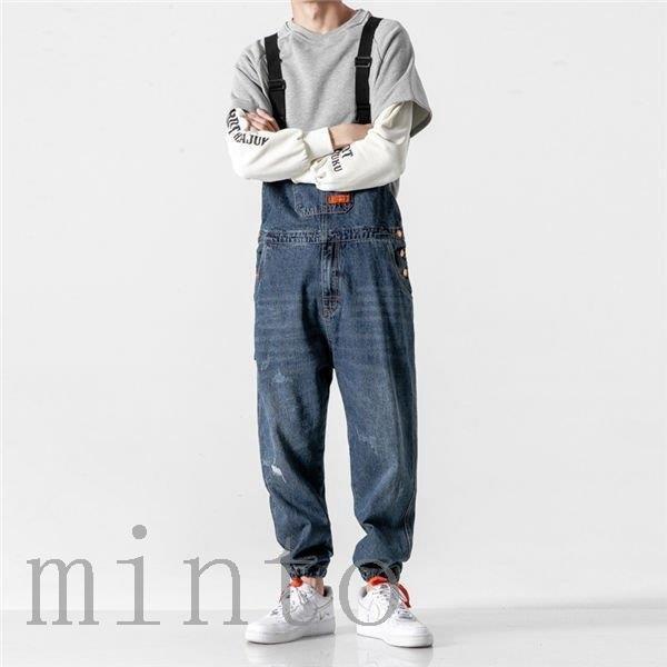 直販本物 サロペット メンズ デニムパンツ オールインワン つなぎ 大きいサイズ ゆったり ダメージ加工 重ね着 アメカジ 春夏秋 カコイイ 安い 通販 Www Superavila Com