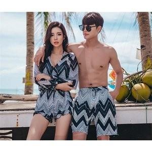 大注目 水着レディースビキニペアルックタンキニ体型カバーメンズサーフパンツ男性ビーチパンツカップルお揃い海の日新婚旅行ご夫婦 激安特価 Studiostodulky Cz