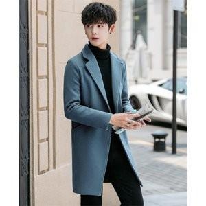 ウールジャケットメンズロング丈ウールカジュアルホスト紳士服春アウターコート細身冬 Xkun77 Qjscf438 Minto 通販 Yahoo ショッピング