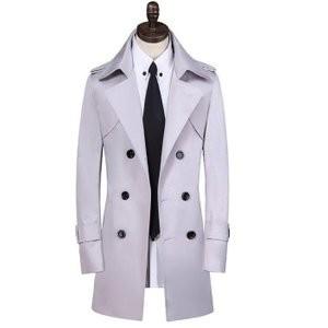 高い品質 トレンチコートメンズスプリングコート春コートロングコートチェスターアウタースリム紳士通勤メンズファッショ代30代40代50代 本店は Diocesekabgayi Org