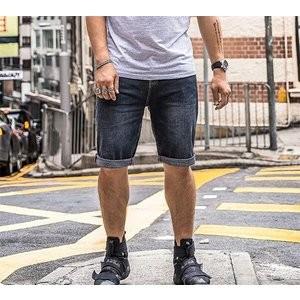 ハーフパンツデニム短パンメンズショートパンツ父の日ギフト半パン半ズボン五分丈大きいサイズ Xkun77 Xtfol856 Minto 通販 Yahoo ショッピング