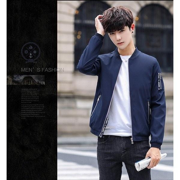 メンズスタジャン19新作メンズジャケットアウターメンズファションジップアップ春服ジャケットアウター4色m 4xl Xkunami Iyohl514 Minto 通販 Yahoo ショッピング