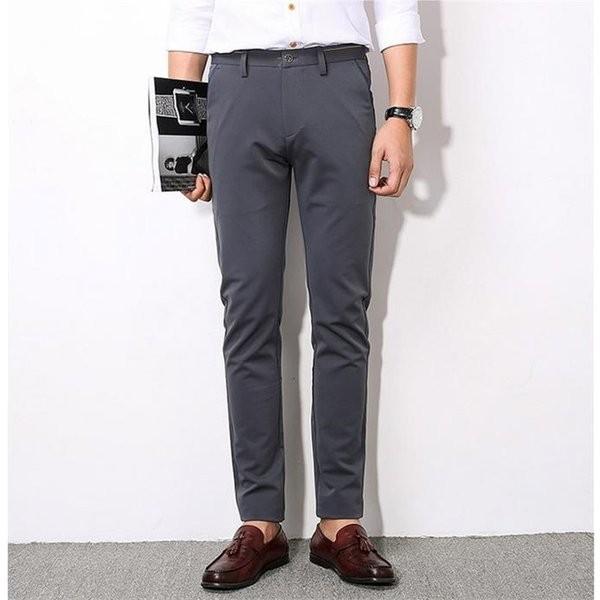 ズボンメンズパンツカジュアルビジネスチテーパードパンツノパンスキニーパンツストレッチ細身美脚シワにならない Xkunami Nfklw531 Minto 通販 Yahoo ショッピング