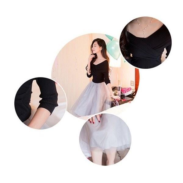 日本最大級 ワンピース春夏通勤オフィスワンピースチュールドッキングフレアセレブ風着痩せ無地タックロングひざ丈ワンピカジュア 半額品 Www Muslimaidusa Org