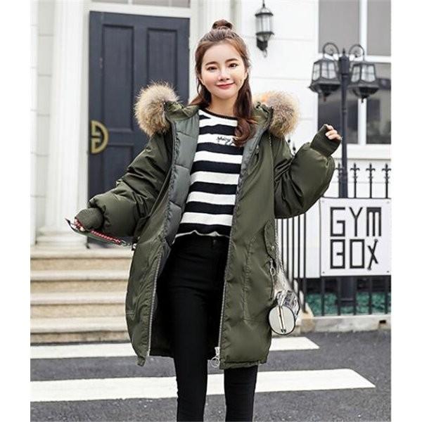 ロングダウンコートダウンコートロングレディースダウンジャケットフード付きフェイクファスナーアウター中綿大きいサイズ秋冬軽量 Xkundust Wvlrq587 Minto 通販 Yahoo ショッピング