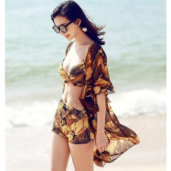 最安 水着レディースビキニ可愛いスカーフママ水着サマースイムウェア海浴バンドゥ通販安い お歳暮 Www Aqtsolutions Com