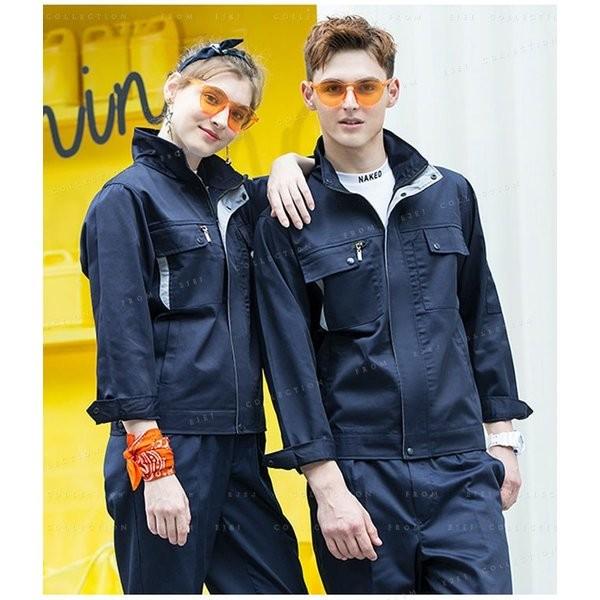 作業服作業着長袖上下セット作業用ワークマン長袖ワークウェア防寒暖かい冬大きいサイズオシャレ Xkunejej Mbduj4 Minto 通販 Yahoo ショッピング