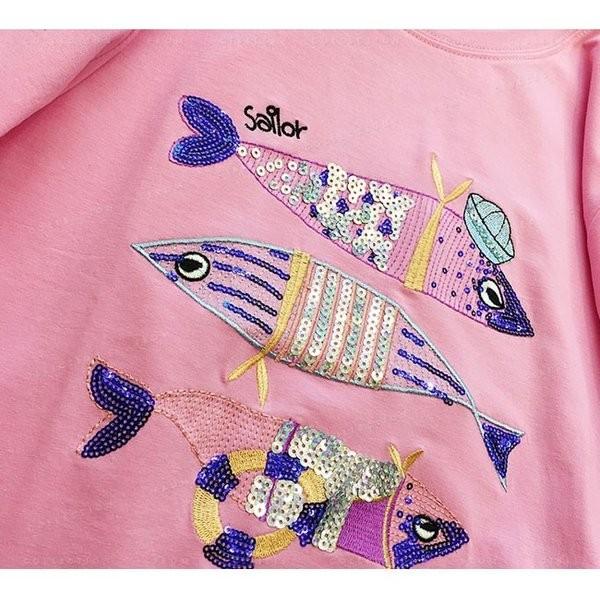 Tシャツレディースゆったりトップス女性用半袖ピカピカ3カラー対応和風魚絵付きフワフワ着る心地がいい女子学生専用tシャツ仕様 Xkunejej Rjvbx759 Minto 通販 Yahoo ショッピング