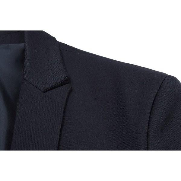 スリムメンズジャケット春秋先取りテラードジャケットスーツコートパーティー年会通勤アウターフォーマル卒業式入学式結婚式発表会卸売り販売 Pコート サイズ 3xl Gvcal Com