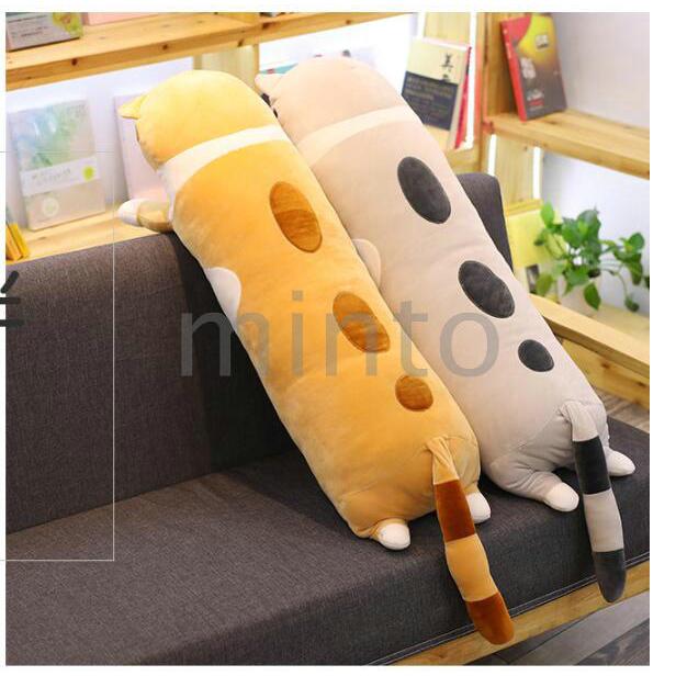 ぬいぐるみ猫ネコ抱き枕 うつぶせ枕 大きい キャラクター ロング昼寝クッションかわいいグッズ雑貨抱き枕抱きまくらかわいい 子供 女性 誕生日 Xkuninn Minto 通販 Yahoo ショッピング