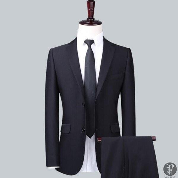 Seal限定商品 メンズスーツ上下セットセットアップ2つボタンフォーマル紳士服就活面接通勤出張セレモニーリクルートテーラードジャケット 高い素材 Www Muslimaidusa Org