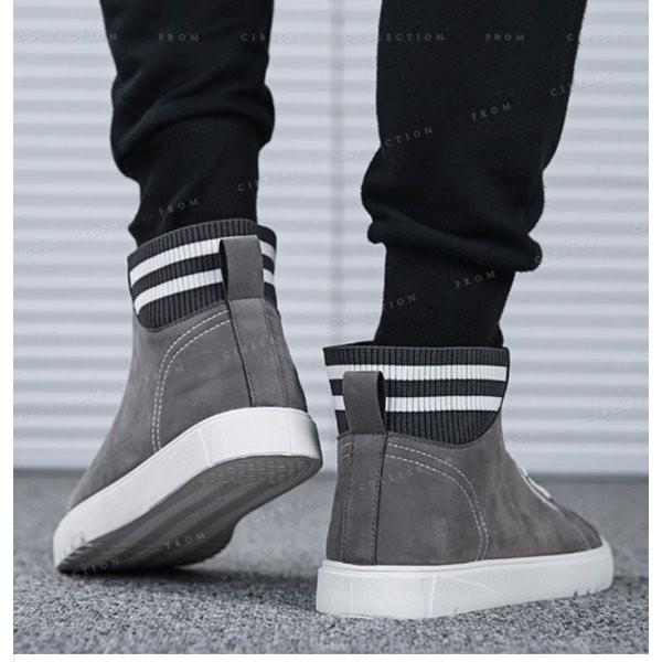 スニーカーメンズハイカット靴カジュアルハイカットスニーカーメンズシューズスクールシューズ春夏おしゃれフェション Xkunsel Xigwp2 Minto 通販 Yahoo ショッピング