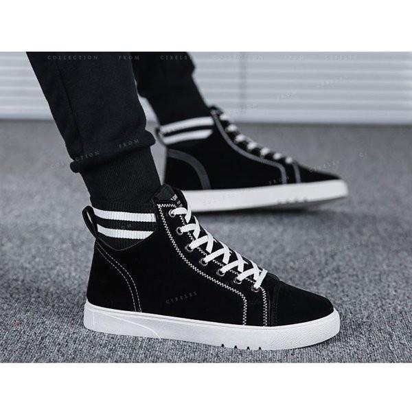 スニーカーメンズハイカット靴カジュアルハイカットスニーカーメンズシューズスクールシューズ春夏おしゃれフェション Xkunsel Xigwp2 Minto 通販 Yahoo ショッピング