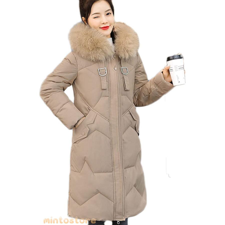 膝下 ベンチコート レディース 冬 可愛い フード付き ダウン 中綿コート アウター ロングコート ジャンパー ファッション ハイネック Smlmlcrp63 森の屋 通販 Yahoo ショッピング