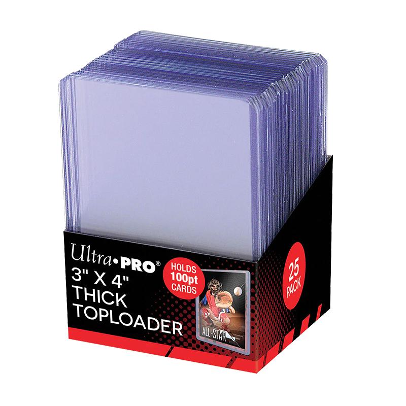 Ultra・PRO トップローダー 厚型カード用 100pt(約2.5mm)[25枚入り][1ボックス] | 