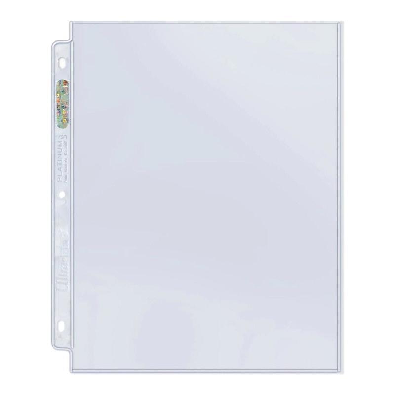 【返品・交換不可】Ultra・PRO 1ポケットプラチナムページ(約21.5cm×27.9cmサイズ対応)[100枚入り][1ボックス] | 