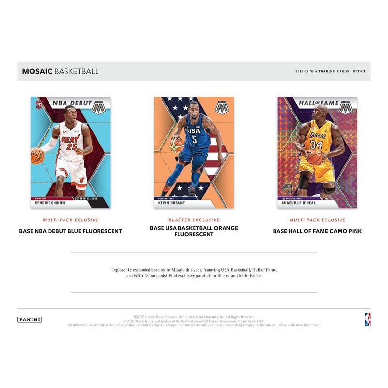 NBA 2019-20 PANINI MOSAIC BASKETBALL MULTIPACK | 2019-20 パニーニ モザイク バスケットボール マルチパック[1ボックス] |  | 02