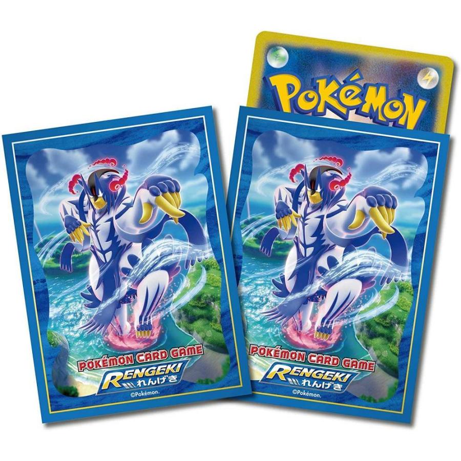 ポケモンカードゲーム ソード シールド デッキシールド キョダイマックスウーラオス れんげきのかた 64枚入り 1個 ミントプラス 通販 Yahoo ショッピング