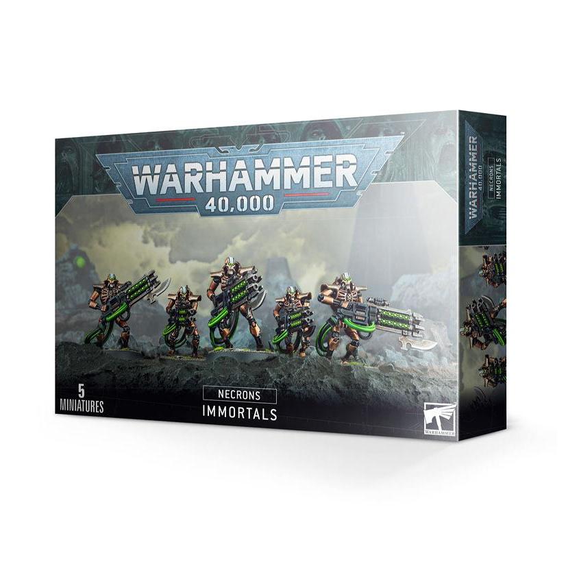 ネクロン イモータル/NECRONS IMMORTALS【ウォーハンマー:40000】 (WARHAMMER 40k)【新品】[49-10][1ボックス] | 