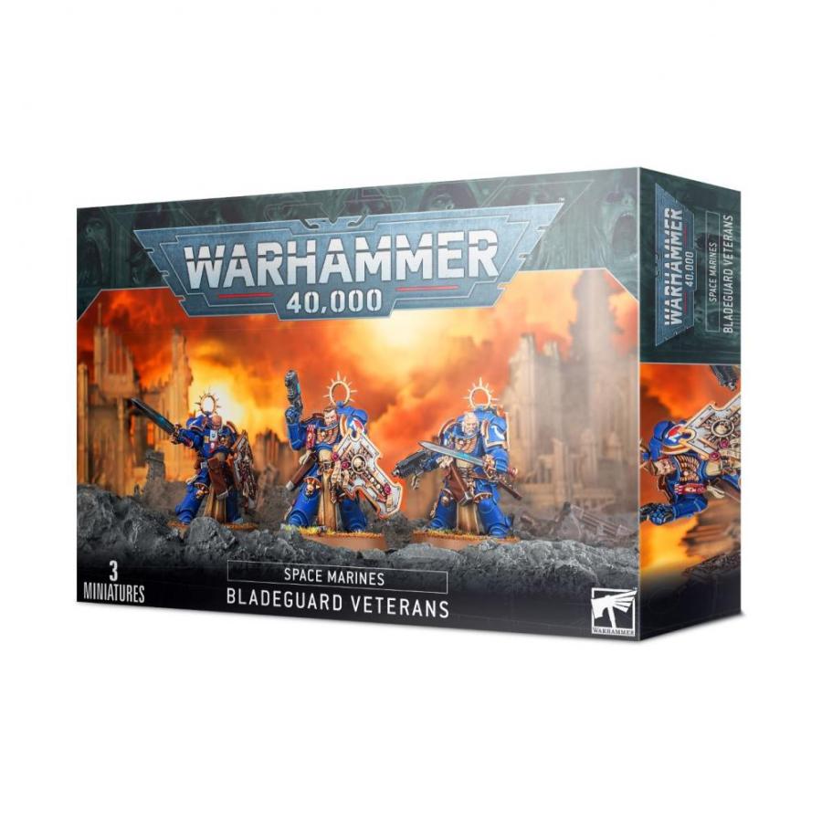 SPACE MARINES BLADEGUARD VETERANS【ウォーハンマー:40000】 (WARHAMMER 40k)【新品】[1ボックス] | 
