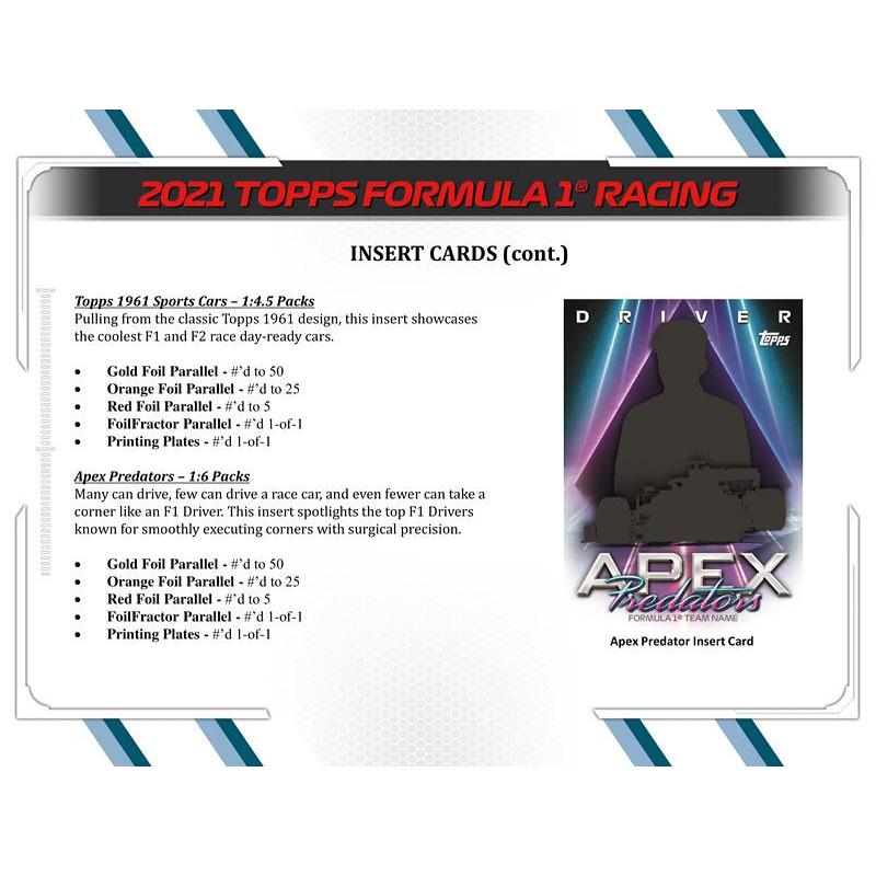 2021 TOPPS FORMULA 1 RACING[1ボックス] |  | 04