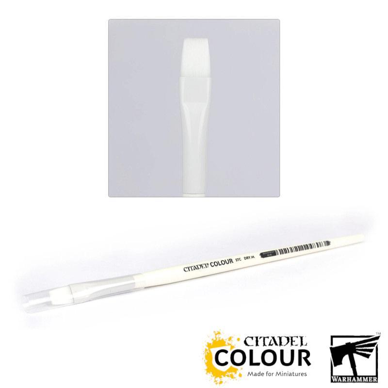 【シタデル】シンセティック・ドライブラシ(M)/MEDIUM SYNTHETIC DRY BRUSH[63-10] 水性塗料 ペイント CITADEL ウォーハンマー塗装 筆 プラモデ…[1ボックス] | 