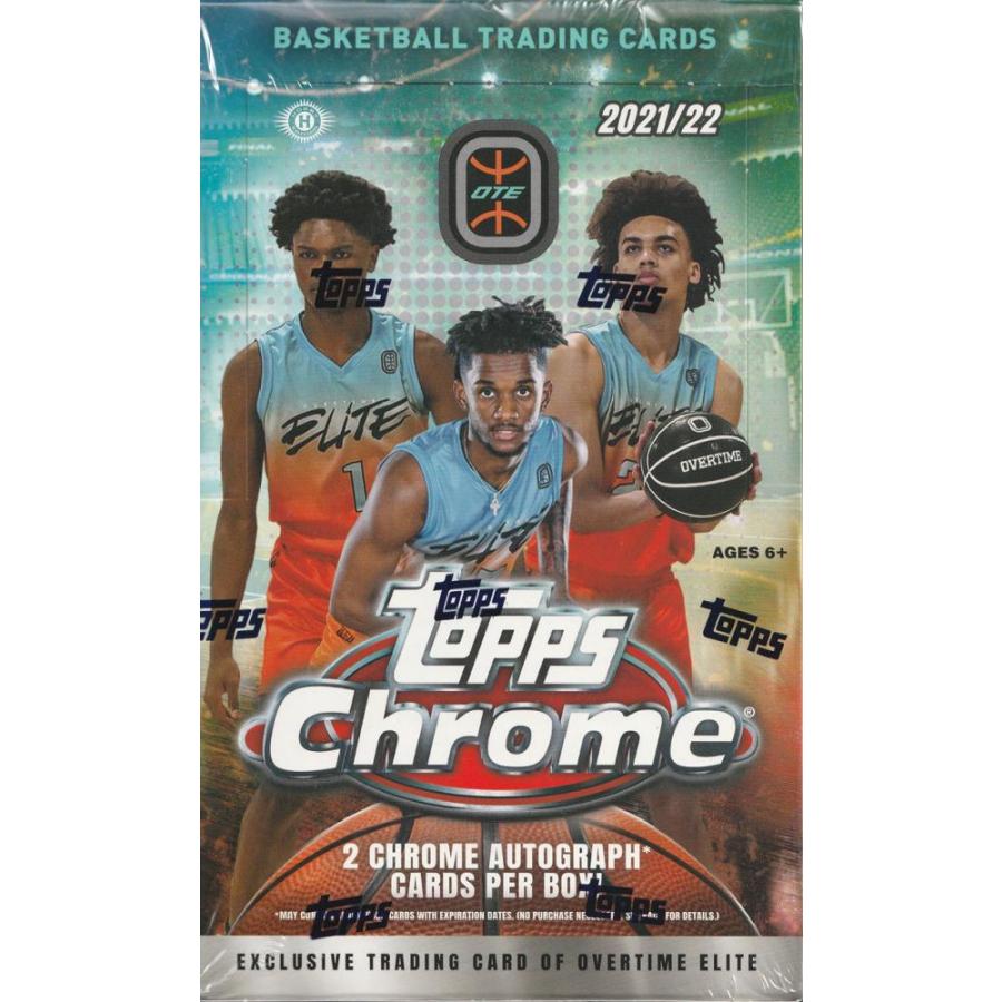 2021-22 TOPPS CHROME OVER TIME ELITE BASKETBALL[1ボックス] | 