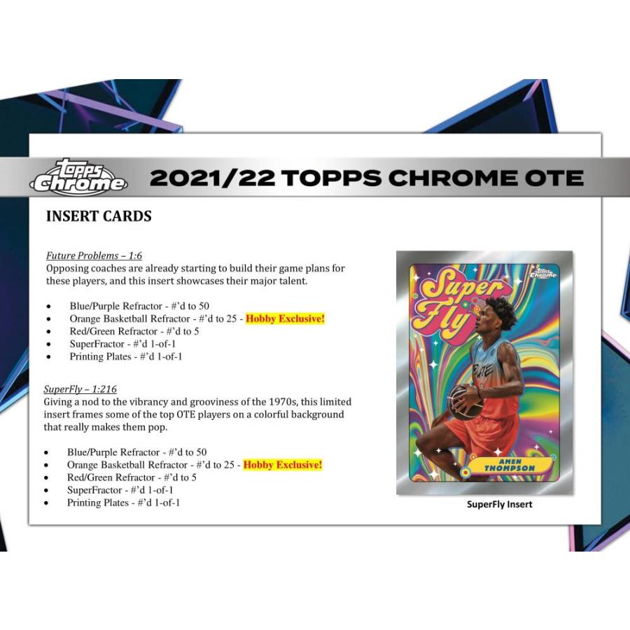 2021-22 TOPPS CHROME OVER TIME ELITE BASKETBALL[1ボックス] |  | 03