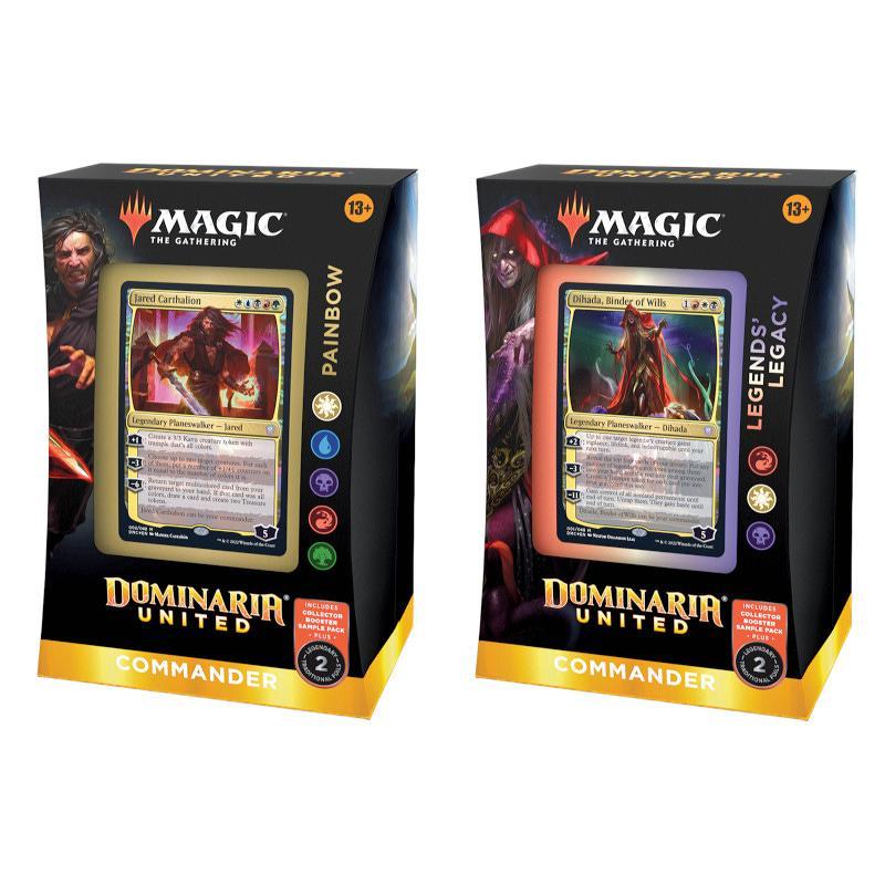 未開封新品 2種類セット 英語版 団結のドミナリア 統率者デッキ MTG