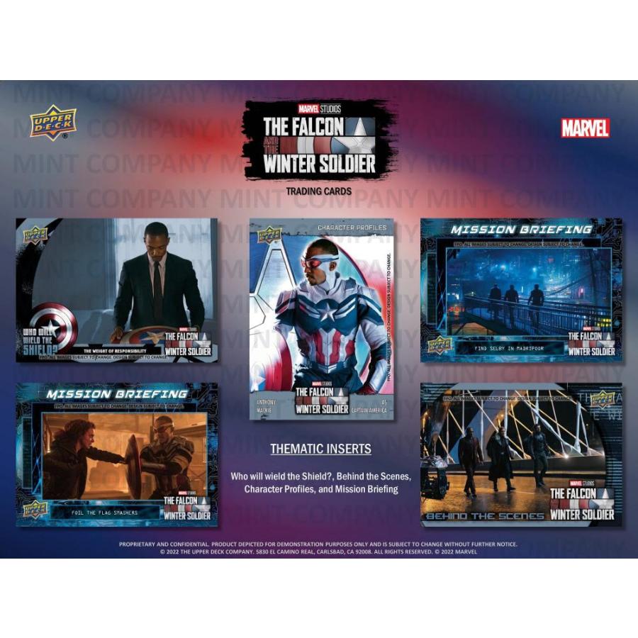 UPPER DECK MARVEL 「ファルコン&ウィンター・ソルジャー」 HOBBY｜mintplus｜02