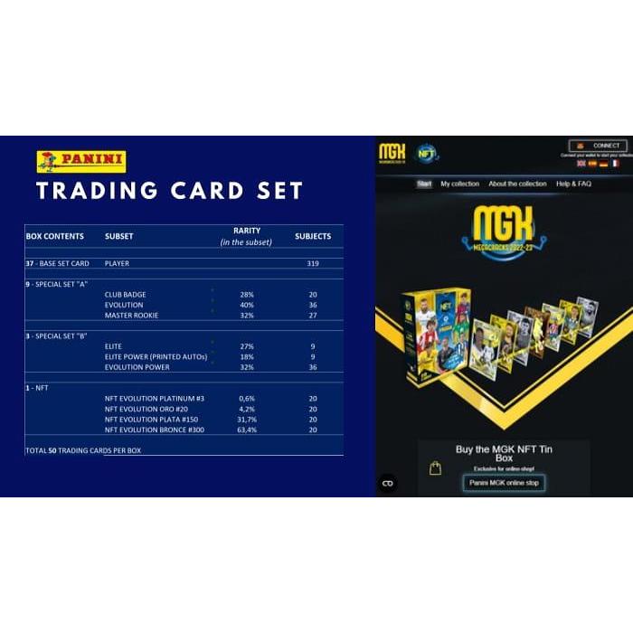 SOCCER 2022-23 PANINI MEGACRACKS NFT ELITE BOX LALIGA SANTANDER[1ボックス] |  | 02