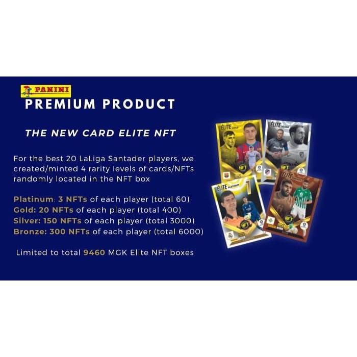SOCCER 2022-23 PANINI MEGACRACKS NFT ELITE BOX LALIGA SANTANDER[1ボックス] |  | 03