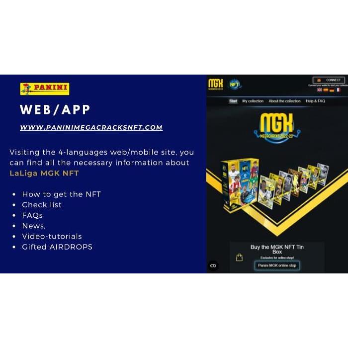 SOCCER 2022-23 PANINI MEGACRACKS NFT ELITE BOX LALIGA SANTANDER | サッカー 2022-23 パニーニ メガクラックス NFT エリートボックス ラリー…[1ボックス] |  | 04