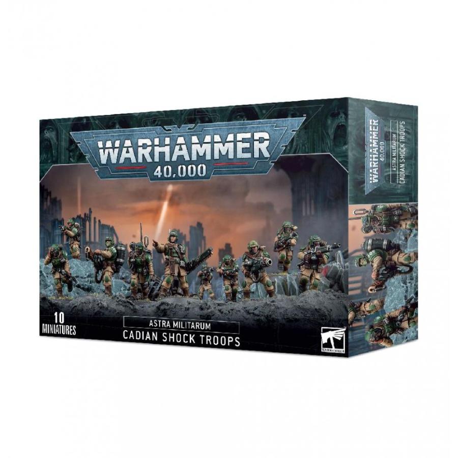アストラ・ミリタルム:ケイディア・ショックトループ【ウォーハンマー:40000】ASTRA MILITARUM: CADIAN SHOCK TROOPS (WARHAMMER 40k)【新品】[1ボックス] | 