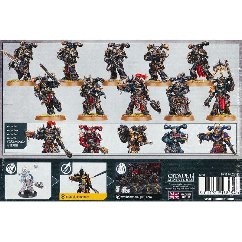 ケイオス・スペースマリーン:レギオネア【ウォーハンマー:40000】CHAOS SPACE MARINES: LEGIONARIES (WARHAMMER 40k)【新品】[1ボックス] |  | 01