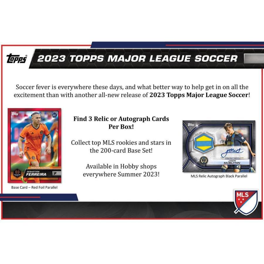 SOCCER 2023 TOPPS MLS HOBBY[1ボックス] |  | 01