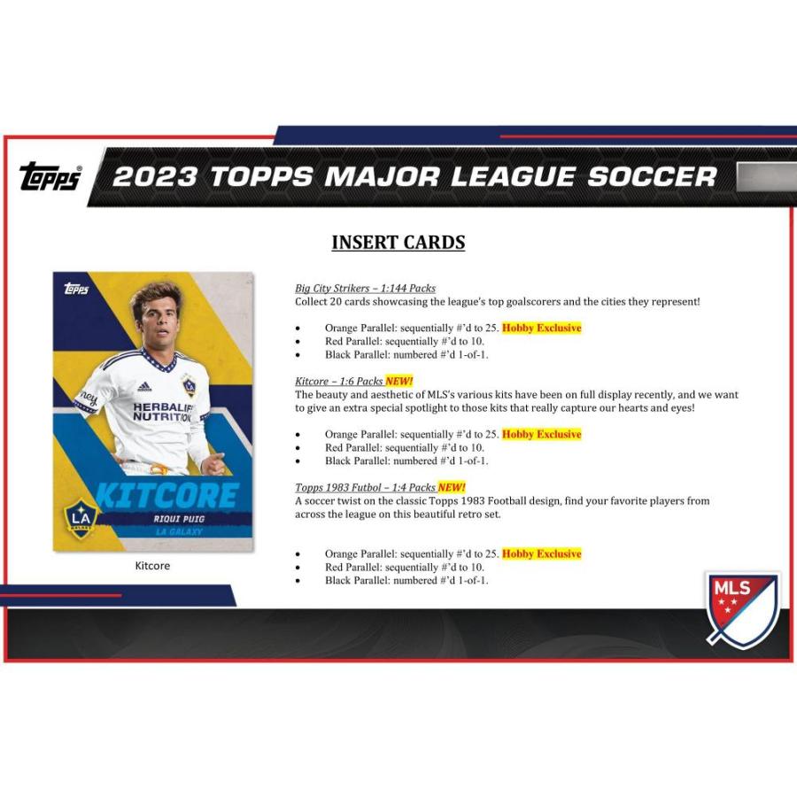SOCCER 2023 TOPPS MLS HOBBY | 2023 トップス メジャーリーグサッカー ホビー[1ボックス] |  | 03
