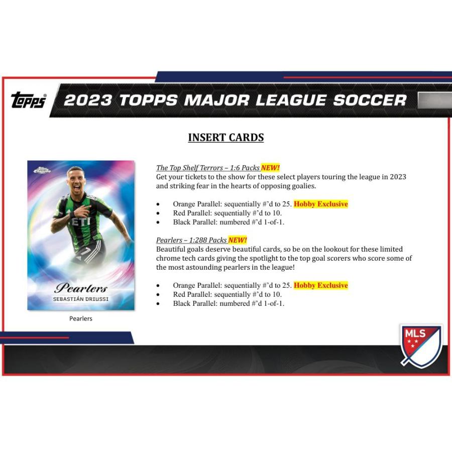 SOCCER 2023 TOPPS MLS HOBBY[1ボックス] |  | 04