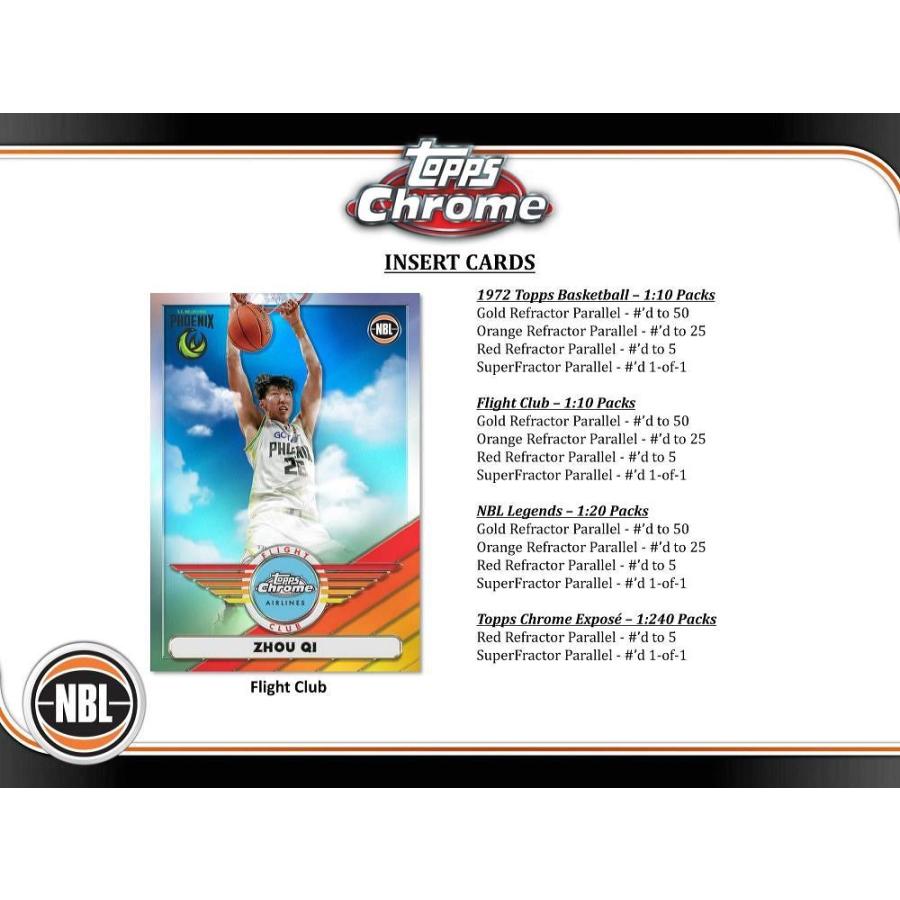 NBL BASKETBALL 2023 TOPPS CHROME オーストラリアリーグ[1ボックス] |  | 03
