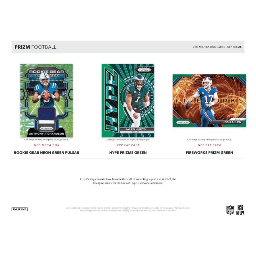 NFL 2023 PANINI PRIZM FAT PACK | 2023 パニーニ プリズム フットボール ファットパック[1ボックス] |  | 03