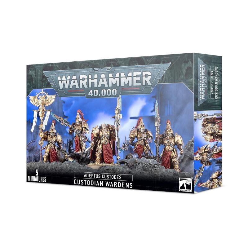 アデプトゥス・カストーデス:カストーディアン・ワーデン【ウォーハンマー:40000】ADEPTUS CUSTODES: CUSTODIAN WARDENS (WARHAMMER 40k)【新品…[1ボックス] | 