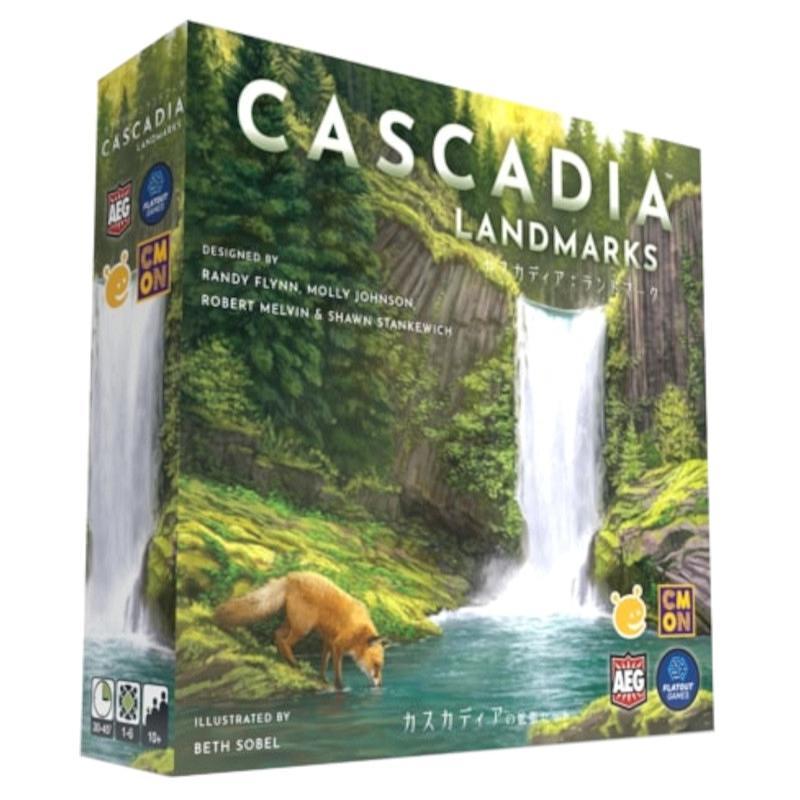 カスカディア 拡張:ランドマーク 日本語版 1〜6人用 対象年齢:10歳以上(ボードゲーム)[1ボックス] | 