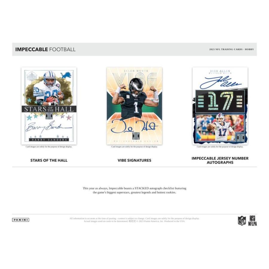 NFL 2023 PANINI IMPECCABLE HOBBY | 2023 パニーニ インペカブル フットボール ホビー[1ボックス] |  | 04
