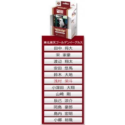 プロ野球カードゲーム DREAM ORDER パ・リーグスタートデッキ 東北楽天イーグルス[1ボックス] |  | 01