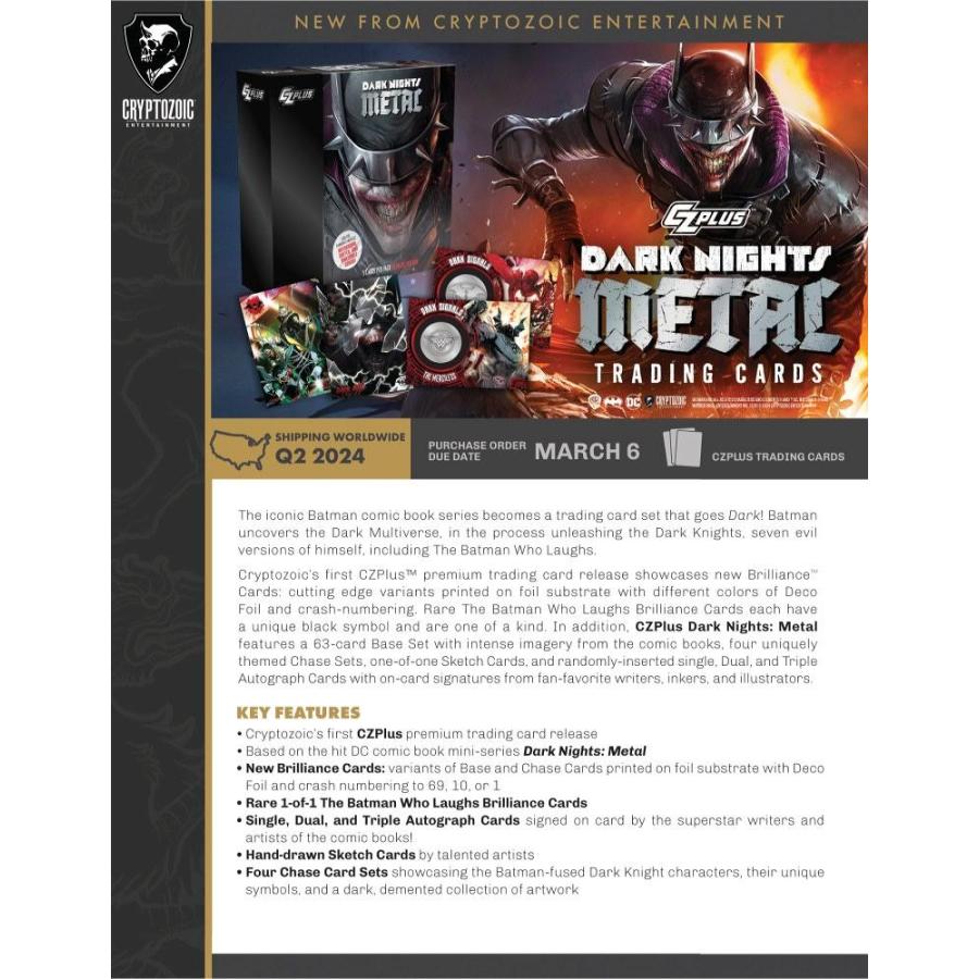 CRYPTOZOIC 2024 DARK NIGHTS METAL[1ボックス] | 
